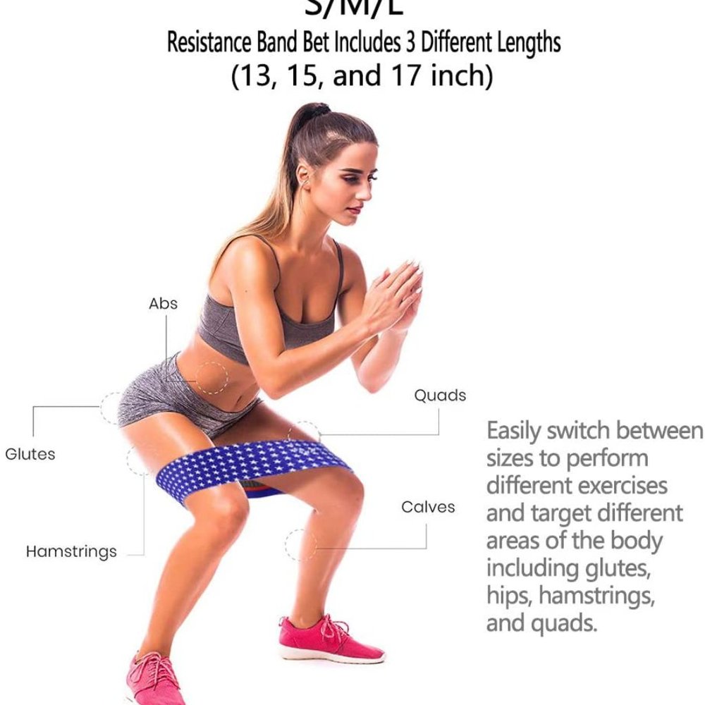 3-Pack Fitness Booty Bands - Picture 7 of 14